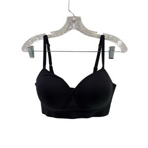 True Kind Black Supportive Wireless  Bra Size Large